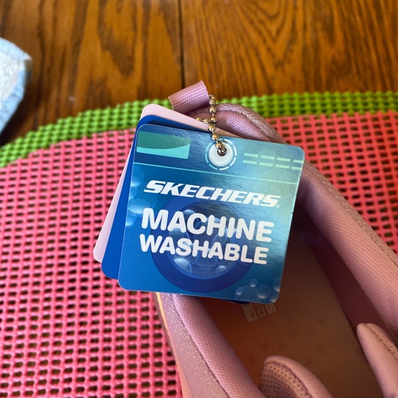 Skechers Lavender and Peach Athletic Shoes - Picture 6 of 6